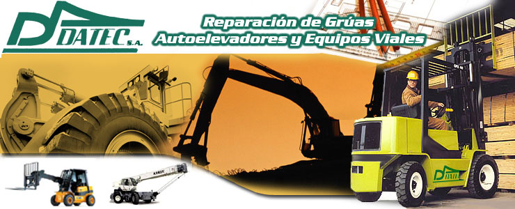 DATEC S.A. - Reparación de Grúas, Autoelevadores y Equipos Viales